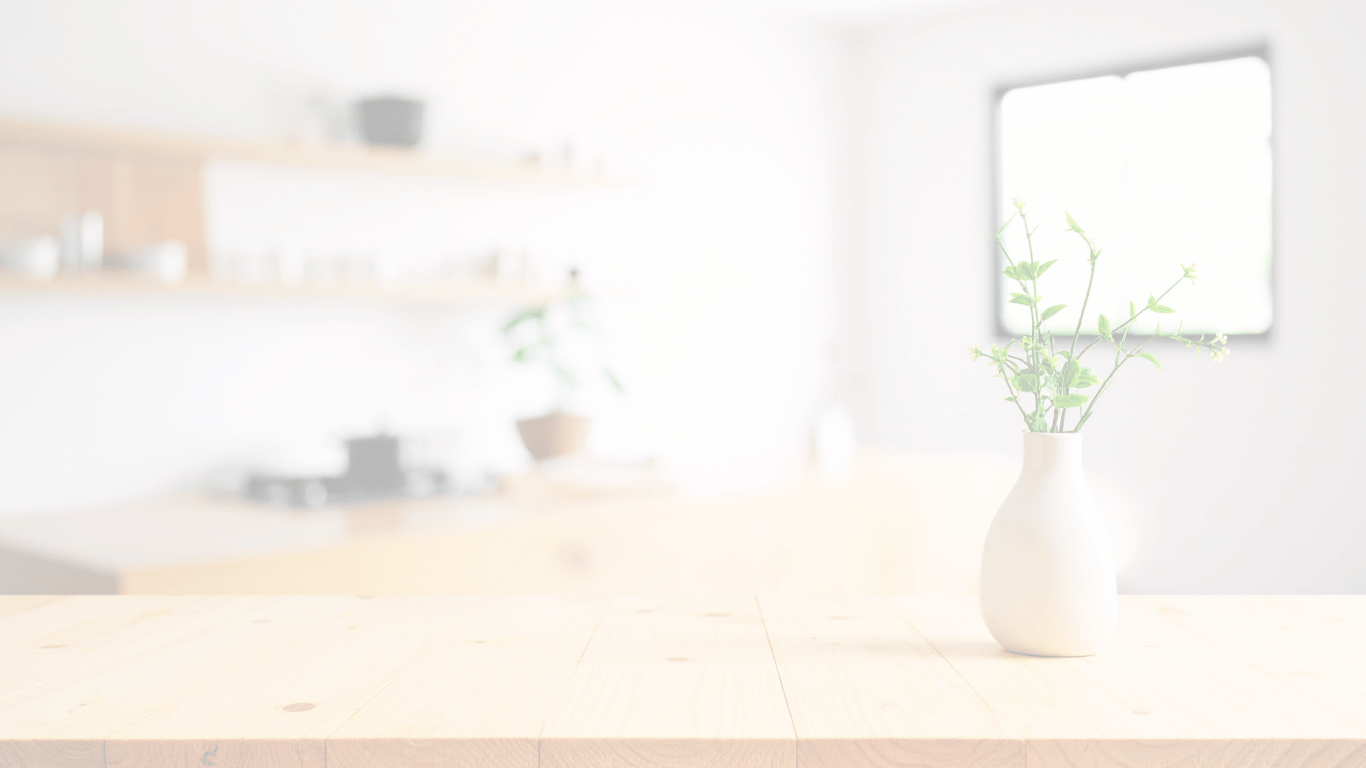 Image of a desk with a plant