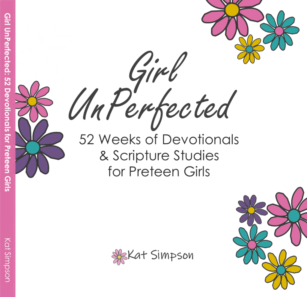 Image of the book cover for Girl Unperfected Devotionals for preteen girls